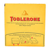 Chocolate Leche Toblerone 20 x 100 g