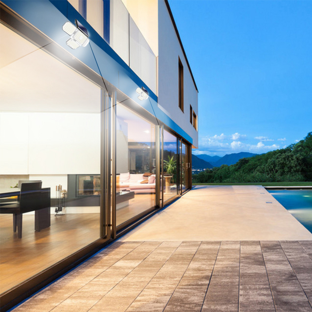 Foco Solar de Muro con Sensor Grande Oris 1 un