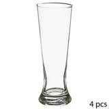 Set 4 Vasos Cerveceros Pilsner Vidrio SG 1 un