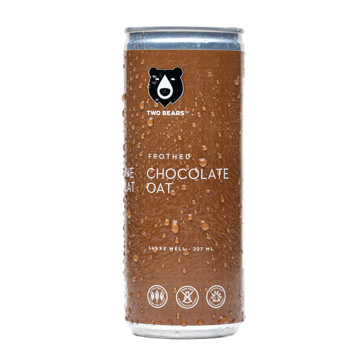 Leche Chocolate Frothed Oat Two Bears 6 x 207 ml