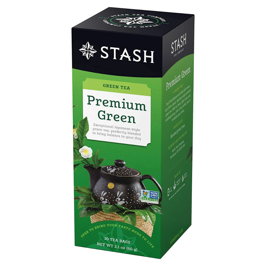 Té Verde Premium Stash 60 g 30 un