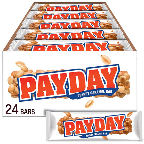 Barrita de Chocolate con Caramelo y Maní PayDay 24 x 52 g