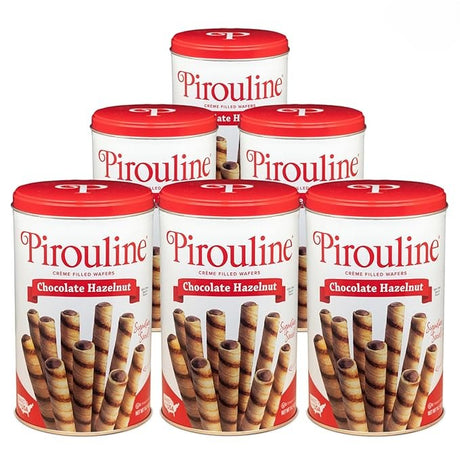 Obleas Rellenas de Chocolate con Avellanas Pirouline 6 x 400 g