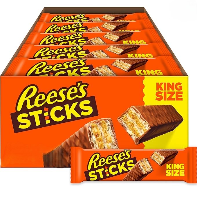 Barra Chocolate Sticks PB Crispy Reese's 20 x 42 g