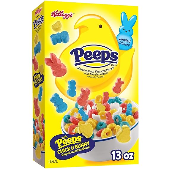 Cereal Peeps Marshmallows Kellogg's 368 g