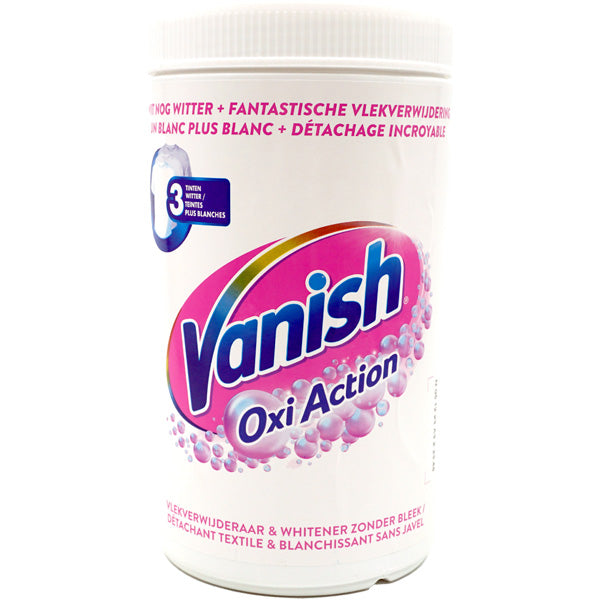 Quitamanchas en Polvo Ropa Blanca Oxi Action Vanish 1,5 kg