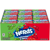 Dulces Cereza Melón Nerds 36 x 47 g
