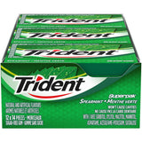 Chicles sin Azúcar Menta Trident 12 x 14 un