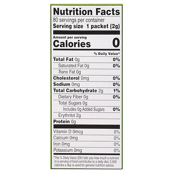 Endulzante Stevia Zero Signature Select 80 un