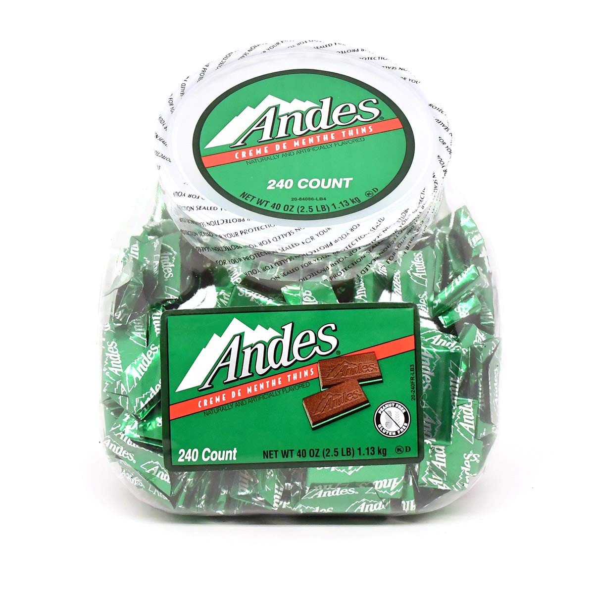 Chocolates Rellenos de Menta Andes 1.13 kg