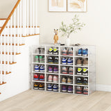 Set 4 Cajas Organizadoras de Zapatos Home Logics 1 un