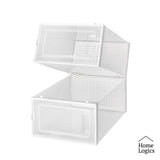 Set 4 Cajas Organizadoras de Zapatos Home Logics 1 un