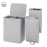 Canasto Ropa Sucia con Separación Home Logics 1 un