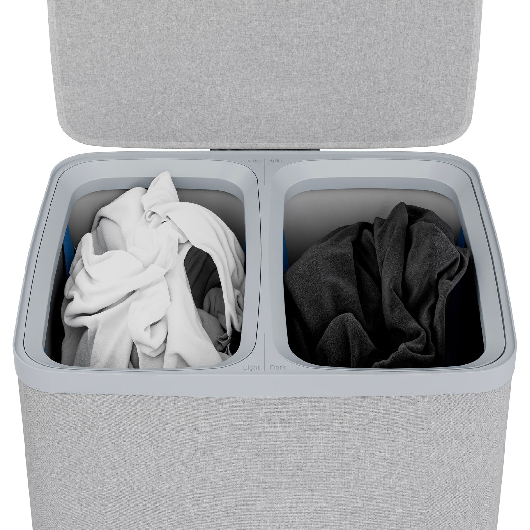 Canasto Ropa Sucia con Separación Home Logics 1 un