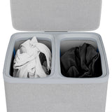 Canasto Ropa Sucia con Separación Home Logics 1 un