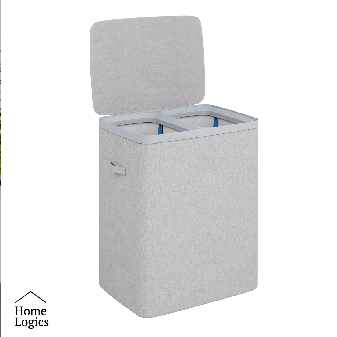 Canasto Ropa Sucia con Separación Home Logics 1 un