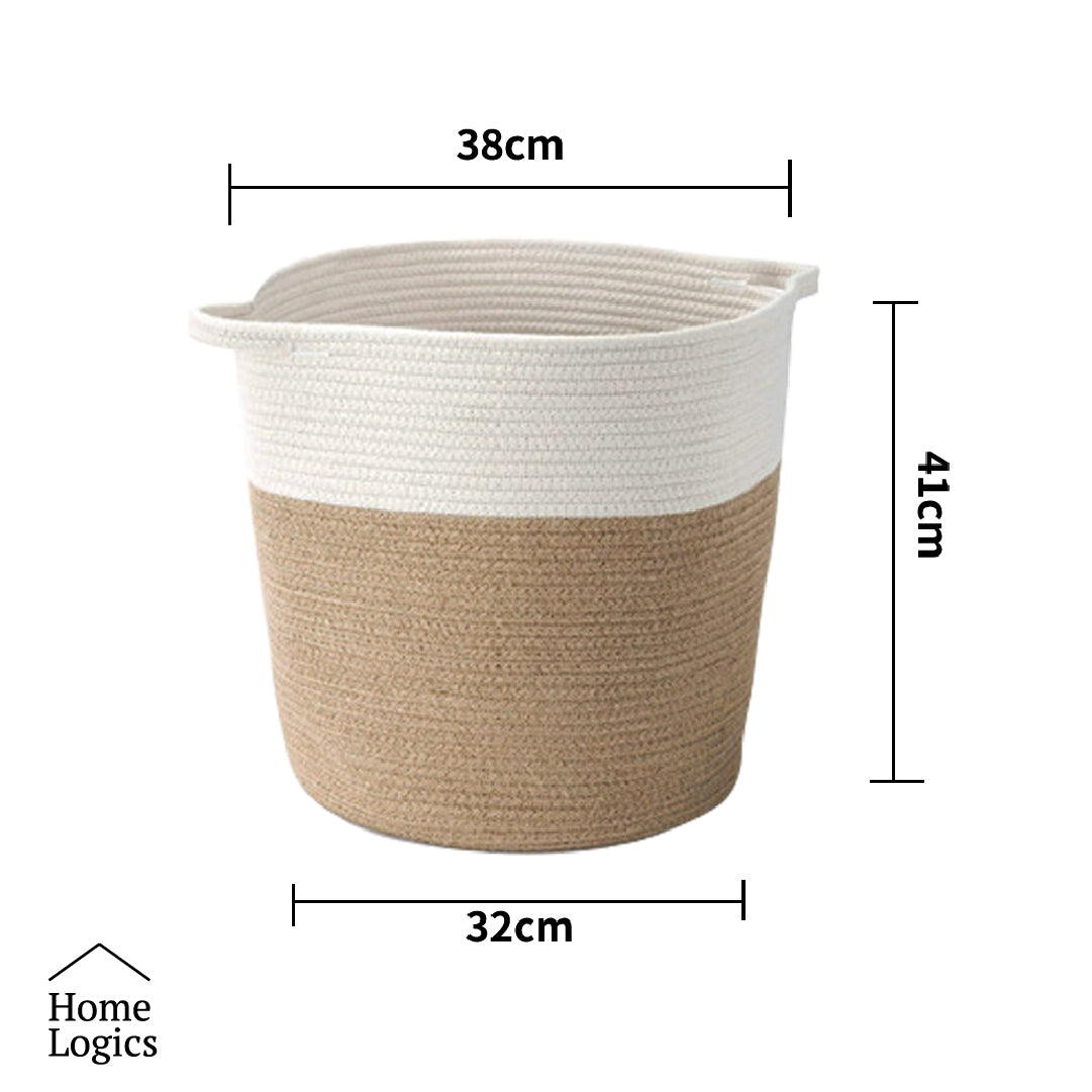Canasto Almacenamiento Algodón Home Logics 1 un