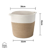 Canasto Almacenamiento Algodón Home Logics 1 un