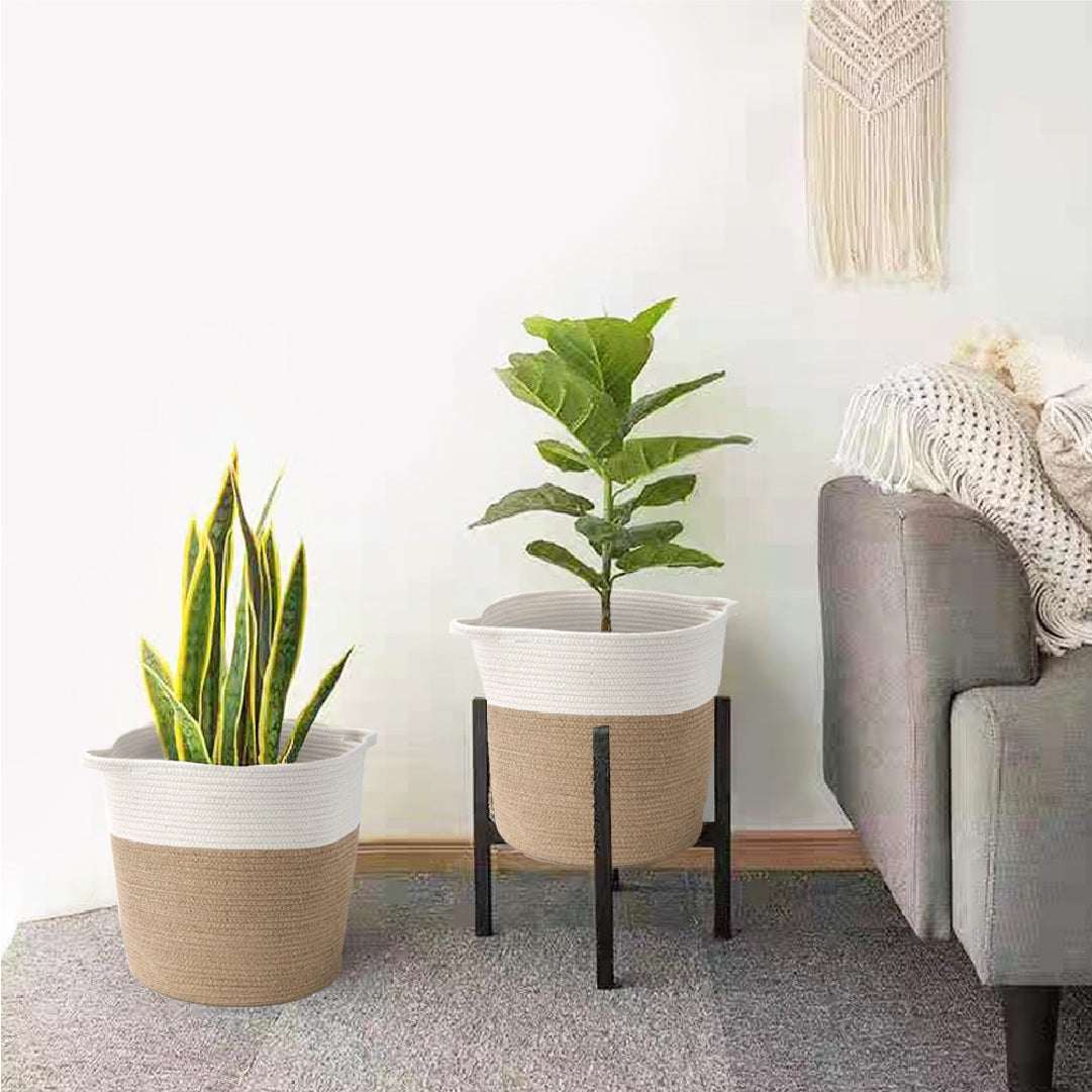 Canasto Almacenamiento Algodón Home Logics 1 un