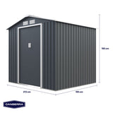 Bodega Jardín Exteriores Gray B 213 x 195 x 195 cm Canberra 1 un