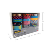 Set 15 Cintas Adhesivas Washi Expressions 3M Scotch 1 un