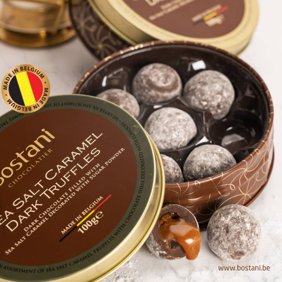 Trufas Chocolate Negro con Azúcar Bostani 100 g