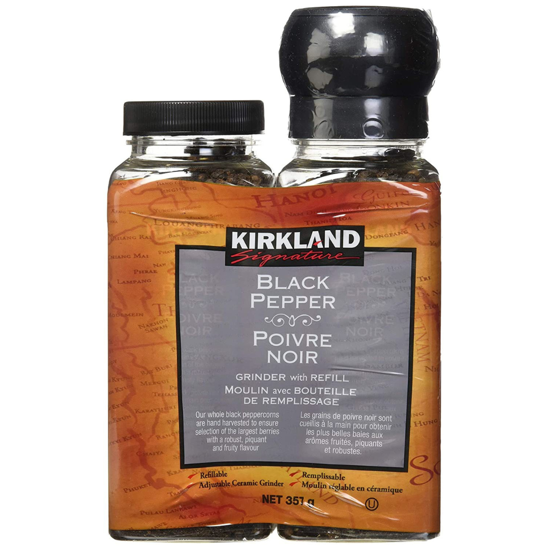 Pimienta Negra Grano Entero Kirkland 2 un x 178 g