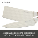 Set 6 Cuchillos con Block Beathon