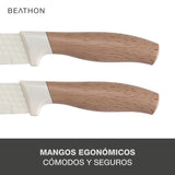 Set 6 Cuchillos con Block Beathon
