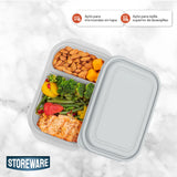 Set 5 Contenedores con Compartimentos 950 ml Storeware 1 un