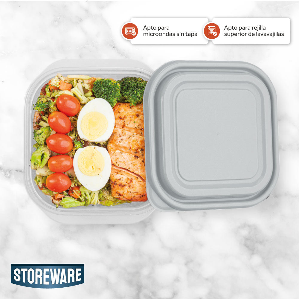 Set 5 Contenedores 700 ml Storeware  1 un