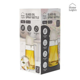 Dispensador de Aceite 2 en 1 de Vidrio 470 ml Beige Home Logics 1 un