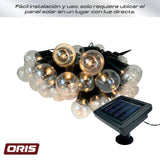 Guirnalda Decorativa Solar 40 LED 10m Oris 1 un
