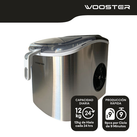 Máquina para hacer Hielo con Canasto Wooster 1 un