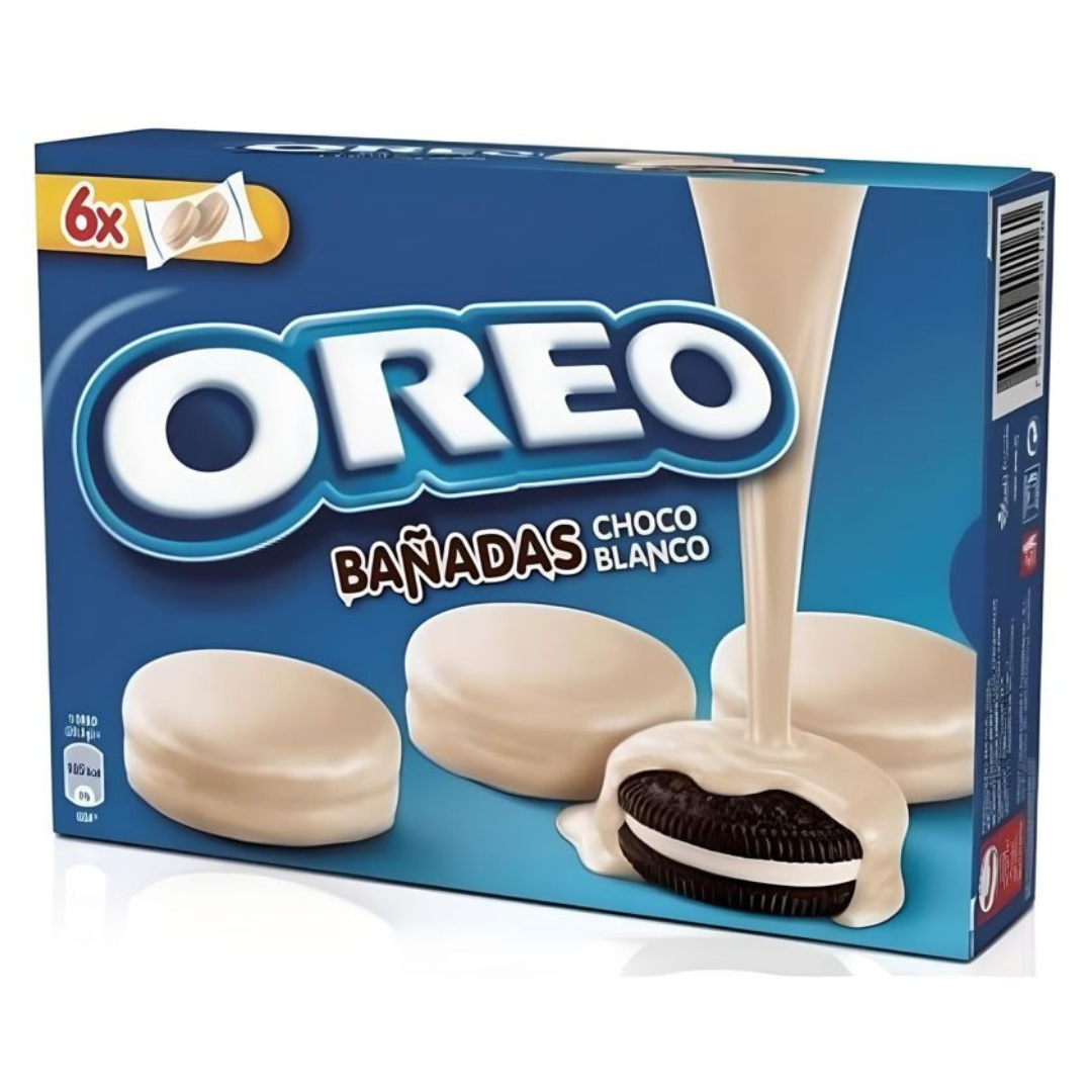 Galletas Bañadas en Chocolate Blanco Oreo 10 x 246 g