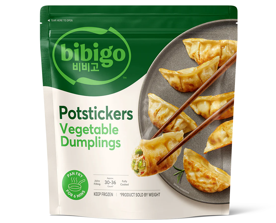 Dumplings de Verduras Potstickers Congelados Bibigo 680 g