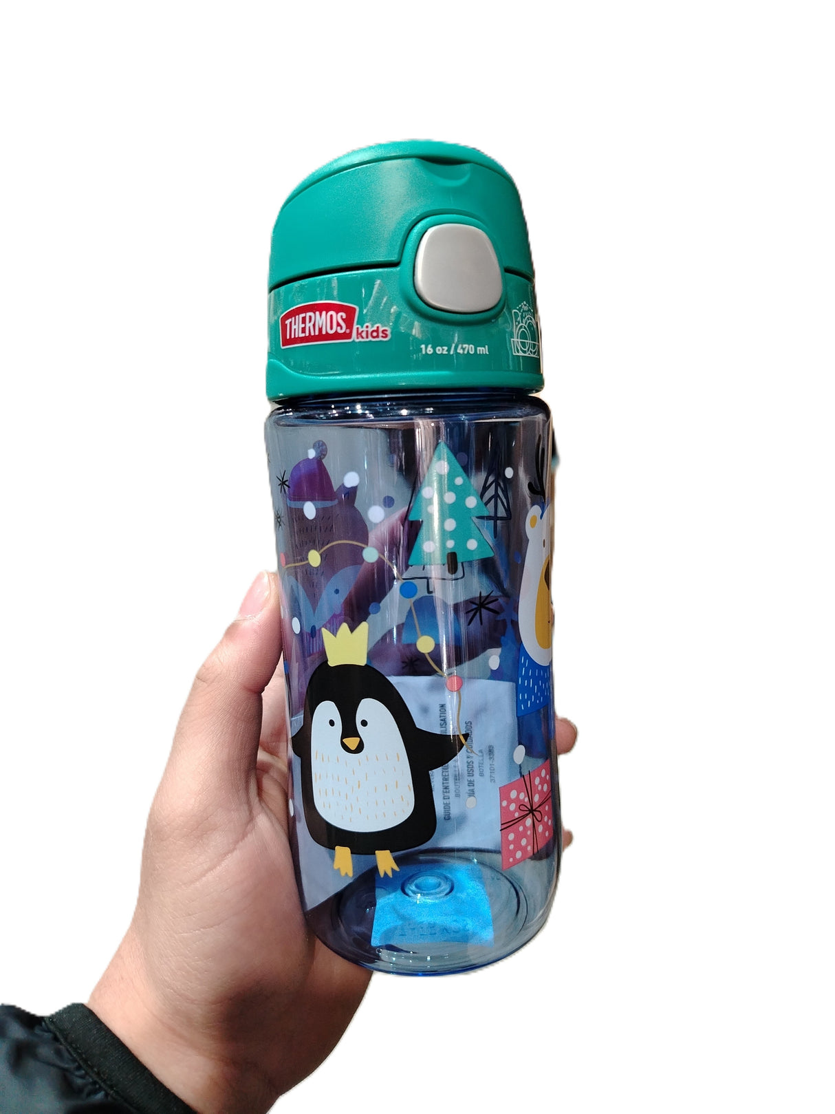 Botella Plástica Penguin Thermos 473 ml