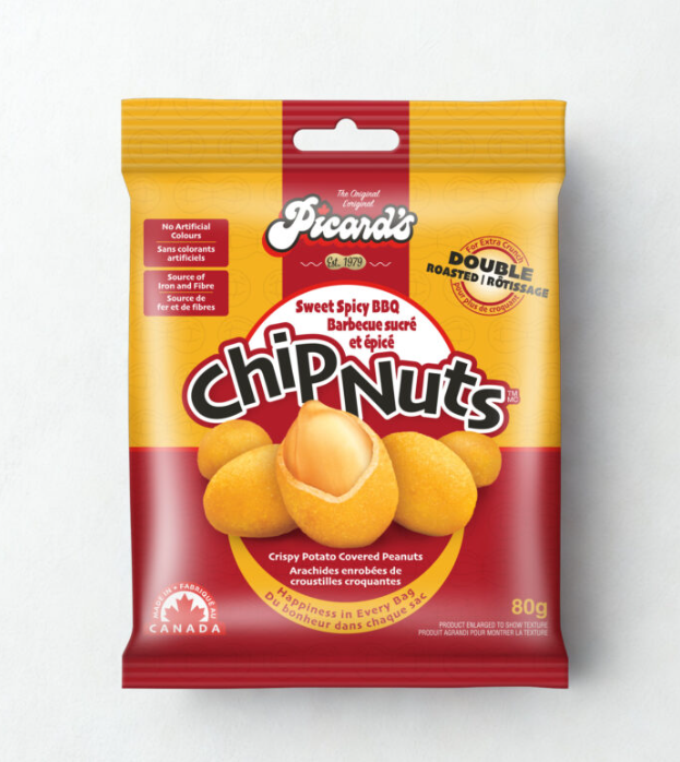 Maní Chip Nuts Southern BBQ Picard's 80 g
