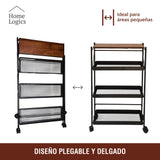 Carrito Multifuncional 3 Niveles con Ruedas Home Logics 1 un