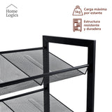Rack Organizador Zapatos 3 Niveles Black Home Logics 1 un