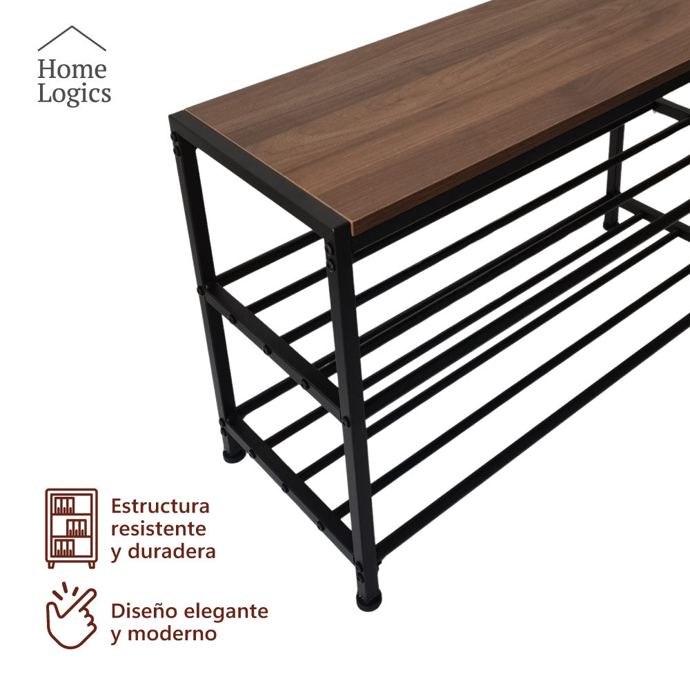 Rack Organizador Zapatos 2 Niveles Home Logics 1 un