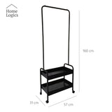 Rack Organizador Ropa 2 Niveles Black Home Logics 1 un