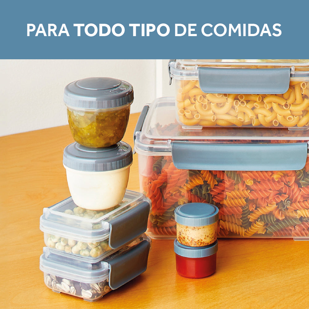 Set 12 Contenedores Herméticos Alimentos Storeware 12 un