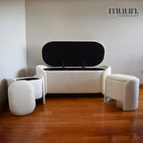 Set Ottoman Almacenamiento Muun Concept