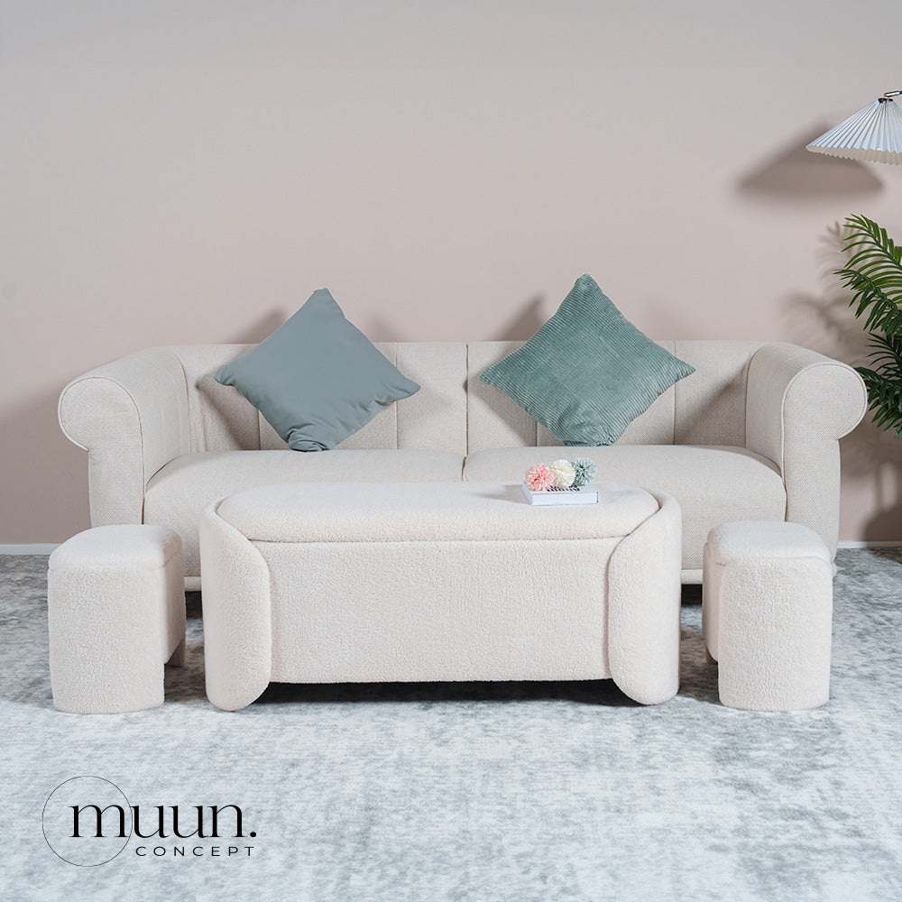 Set Ottoman Almacenamiento Muun Concept