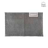 Mat de Baño Chenille Dark Gray 50 x 80 Home Logics 1 un
