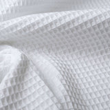 Cortina Baño Waffle Sistema 3 en 1 sin Ganchos 180 x 183 cm White Home Logics 1 un