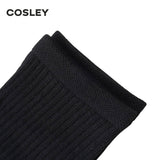 Calcetines Hombre Cushion Crew Black Cosley Pack 6