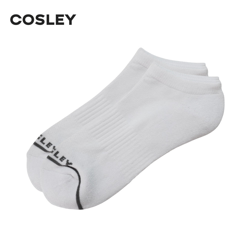 Calcetines Mujer Cushion No Show White Cosley Pack 6