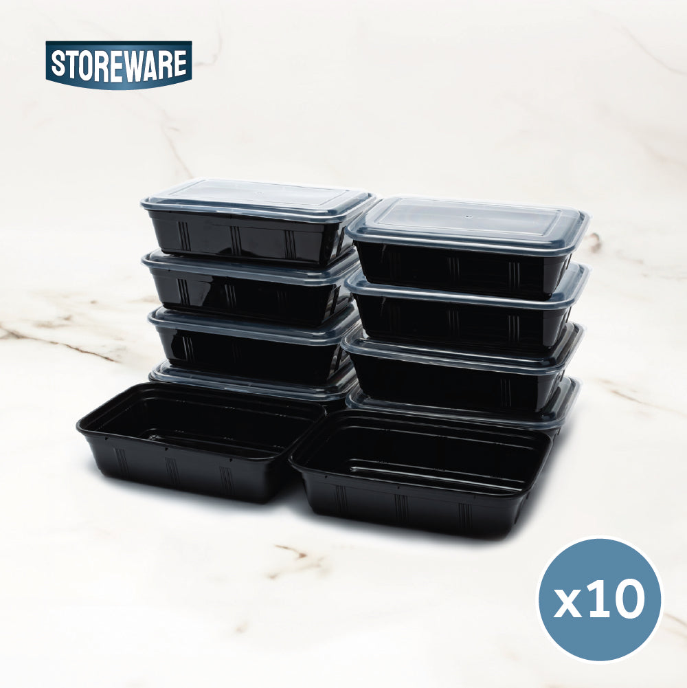 Set 10 Contenedores Herméticos Meal Prep Storeware 10 un